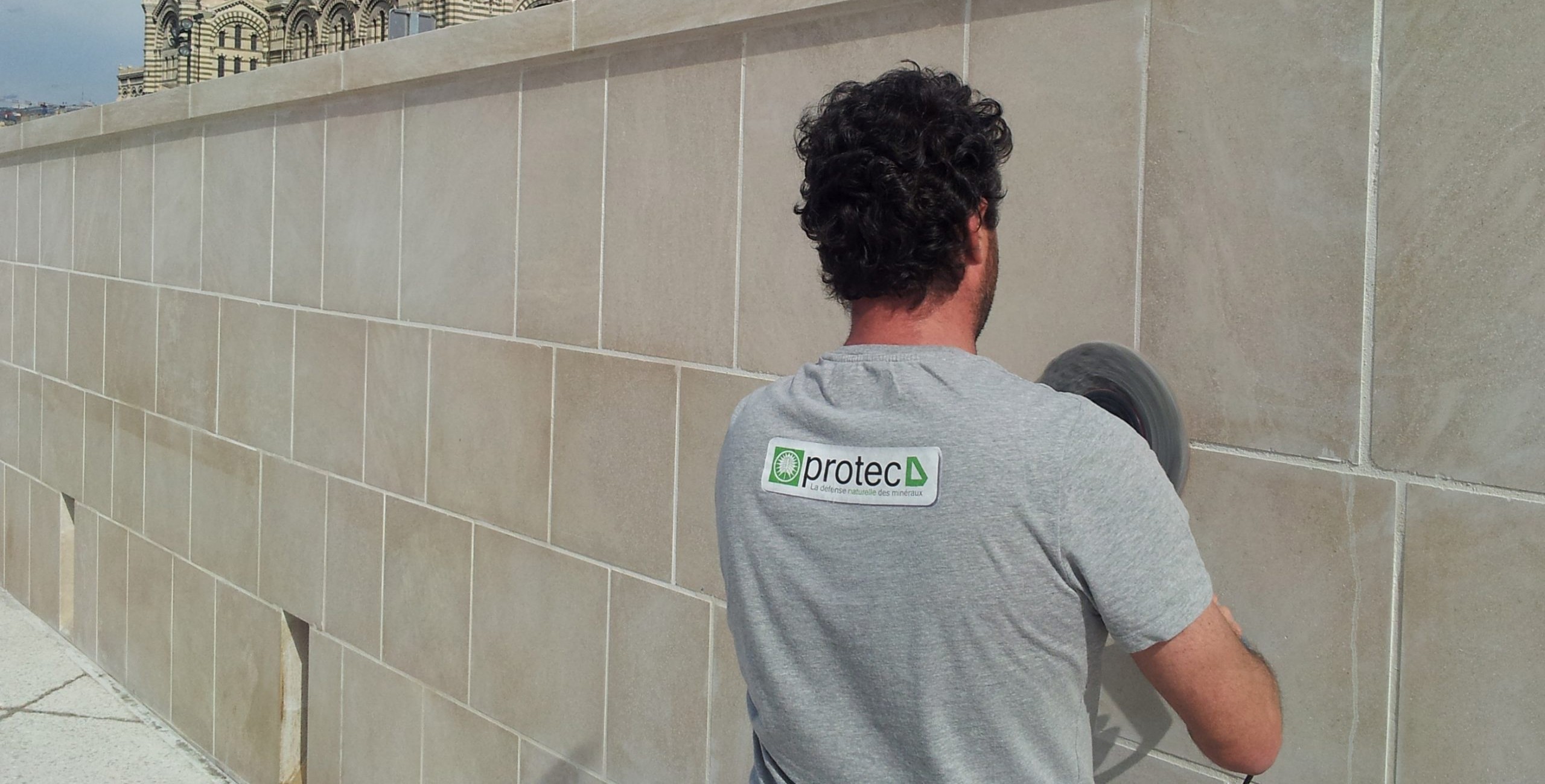 Doğal taş yüzeyler için ProtecD koruma ürünleri